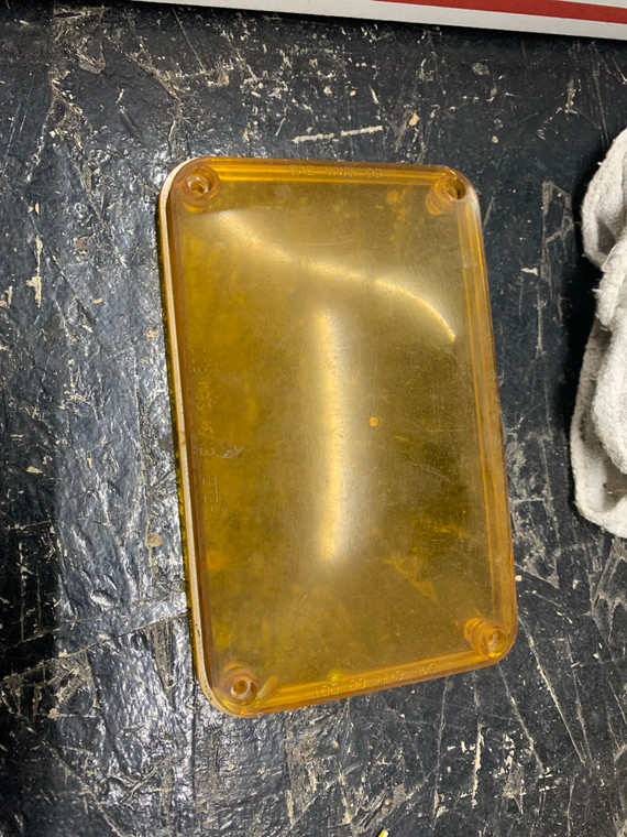 Whelen AMBER 600 Series lens NON OPTIC