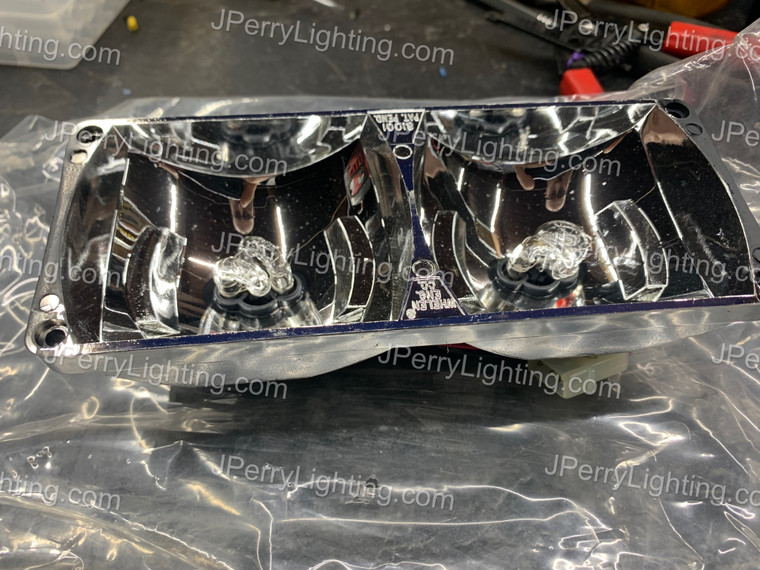 NOS Whelen Dual Strobe 73 series Edge Assembly