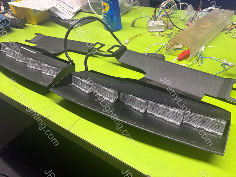 RED WHITE DUO FORD PICKUP TRUCK INNER EDGE WHELEN FST