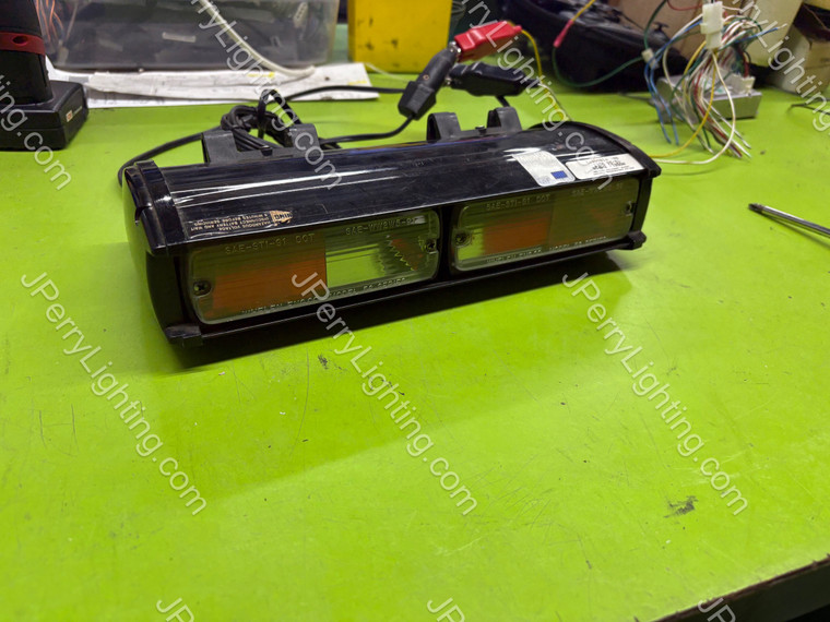 RED WHITE DUAL STROBE DASHMISER