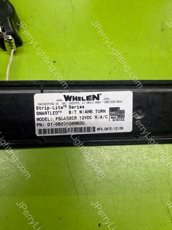 Whelen RED AMBER StripLite STT B/T W/AMB TURN