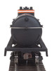 Tank Car - Ready to Run -- Atchison, Topeka & Santa Fe #98016 (black, Orange & White Stripes)