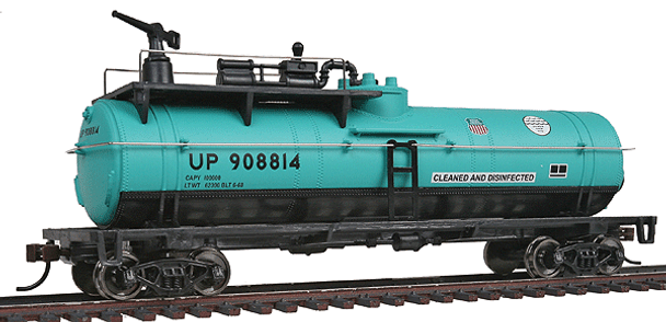 Firefighting Car - Ready to Run -- Union Pacific(R) #908814 (MOW Scheme; green, black)