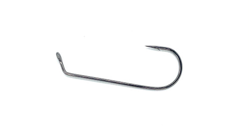 Mustad 32798 60° Bend Black Nickel Jig Hook with a Flat Eye Size 5/0  Compatible with Different jig molds from Do it Molds