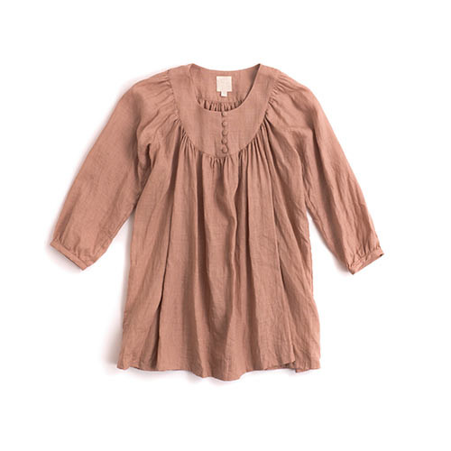 Rose Pink 3/4 Blouse for Women