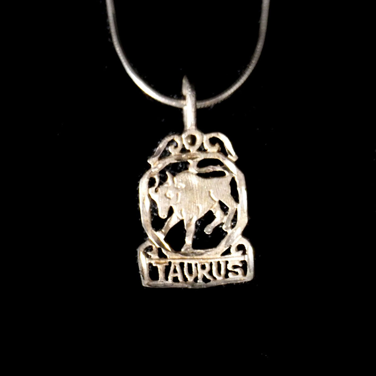 taurus bull pendant