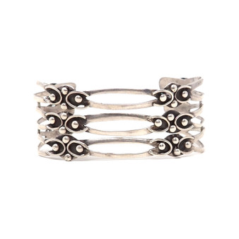 Chunky 925 Sterling Silver Chain Link Bracelet Geometric 