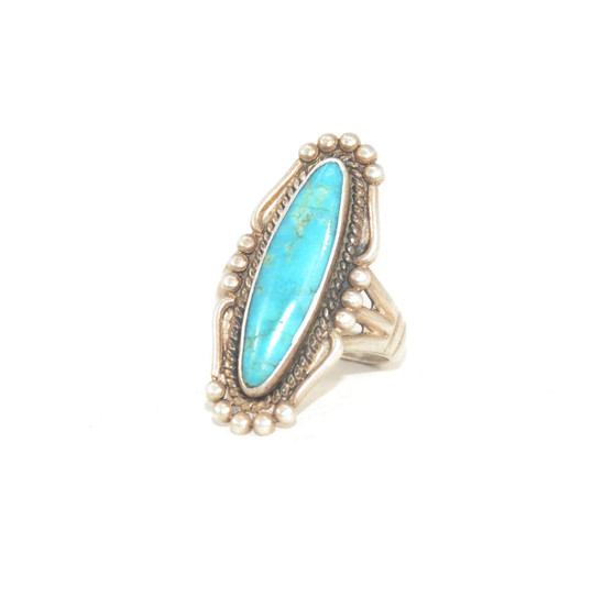 925 Sterling Silver Bell Trading Post Gallery Frame Ring