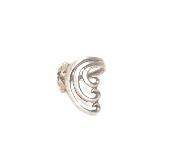 925 Sterling Silver Triple Wave Ring