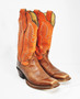 Western Boots with Multi-Colored Stitching