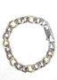 925 Sterling Silver Figaro Link Flat Chain Bracelet