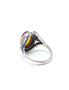 925 Sterling Amber Ring