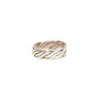 925 Sterling Silver Flat Braid Wire Ring