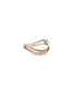 Sterling Silver Minimalist Organic Curve Ring