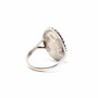 925 Sterling Silver Oval Chrysoprase Ring