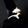 925 Sterling Silver Chunky Dolphin Wrap Ring - Size 10.5