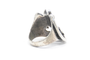 Skull & Bat Gargoyle G&S 925 Sterling Silver Ring Size 11