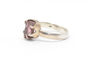 Sterling Pink Tourmaline Ring