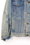 Sadlery Mens Large Denim Jacket Light Wash