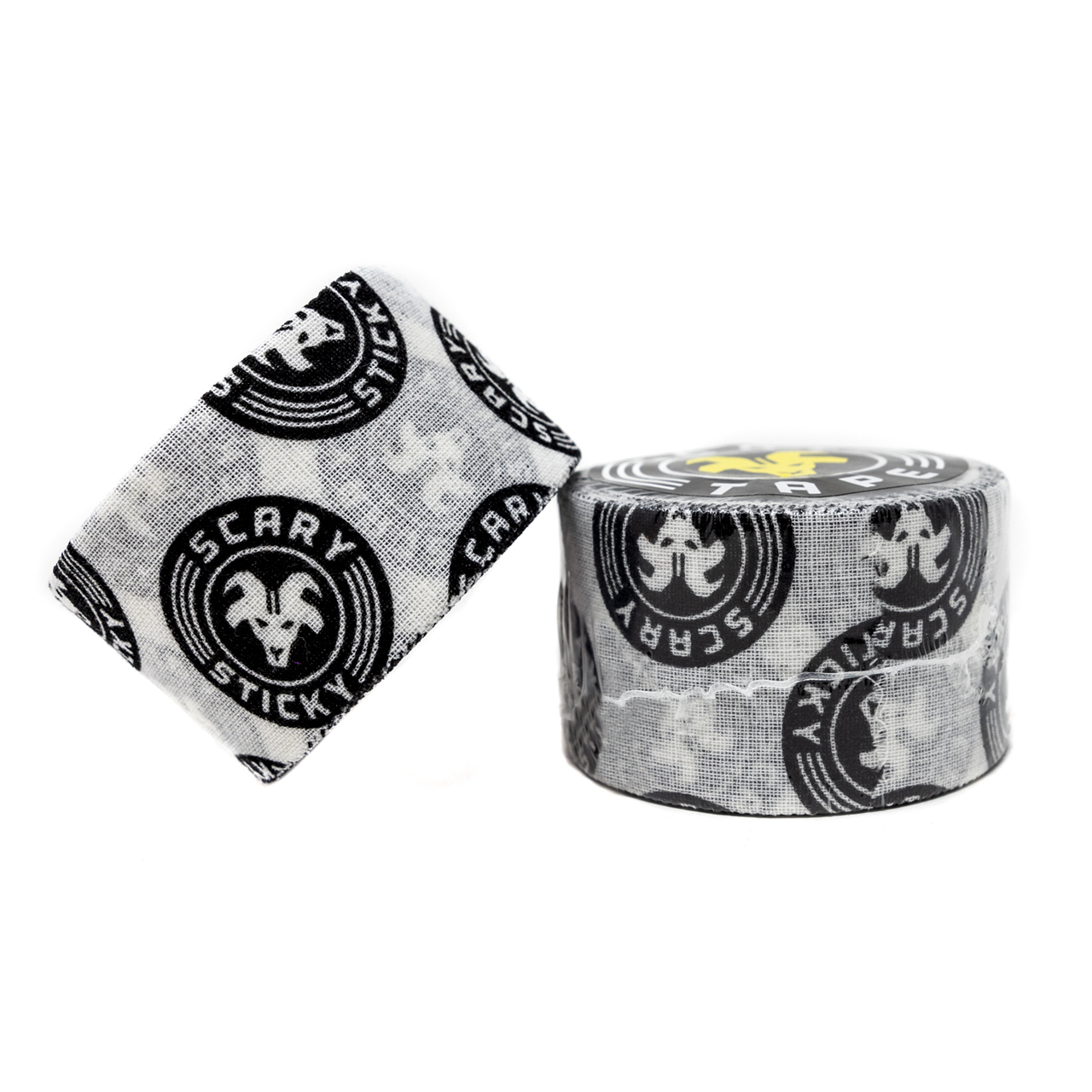 Goat Tape Scary Sticky Premium Athletic/Weightlifting Tape White Black