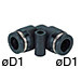 PV Tube Union Elbow