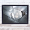 Shining Basement Abstract Architecture Metal Modern Geometry Wall Art Print