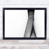 The Triangular Tile Stair Museum Lines Mmk Stairs Staircase Wall Art Print