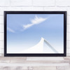 Rising Up Abstract Architecture Bridge Belgian Coast Shape Wall Art Print