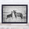 Hyena Wild Kenya Safari Africa Amboseli Nairobi Animals Wall Art Print