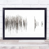 Reflection Rhythm Graphic Reed High Key High-Key Simple Wall Art Print