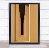 Repeat Light Shadow Zwolle Abstract Repetition Geometry Wall Art Print