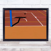 Basket Field Sport Sports Shadow Ground Abstract Ball Wall Art Print