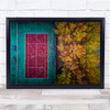The Autumn Invasion Aerial Tennis Fall Spain Carmona Wall Art Print