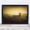 Youth Antler Antlers Deer Roe Animal Animals Texture Wall Art Print