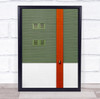 Graphic Abstract Architecture Shapes Geometry Lines Wall Art Print