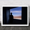 Taking In A Blurred Expanse Altered Staring Looking Wall Art Print