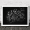 Spider Monkeys Monkey Animal Ape Apes Wall Art Print