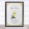 First Holly Communion Welcome Grapes Personalised Event Party Decoration Sign