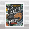 The Modern Stag Do Chalk Beer Personalised Event Occasion Party Decoration Sign