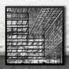 Museum Hilversum Squares Cubes Tetris Geometry Shapes Square Wall Art Print