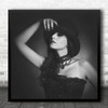 Style Attitude Hat Necklace Studio Fashion Dress Nails Square Wall Art Print