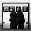 People Burkha Netherlands Fine Art Naked France Museum Square Wall Art Print