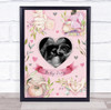 Baby Girl Pregnancy Scan Picture Photo Keepsake Gift Print