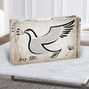 Vintage Dove Bird Any Song Lyric Acrylic Block