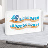 Toy Truck Blue Baby Boy Any Name Nursery Children's Gift Acrylic Block