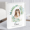 Lhasa Apso Memorial Forever In Our Hearts Dog Pet Gift Acrylic Block