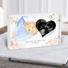Pregnancy Baby Scan Picture Photo The Day We Met You Lion Gift Acrylic Block