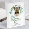 Yorkshire Terrier Memorial Forever In Our Hearts Personalised Gift Acrylic Block Yorkshire Terrier Memorial Forever In Our Hearts Personalised Gift Acrylic Block