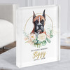 Dog Memorial In Loving Memory Style 18 Personalised Gift Acrylic Block