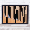 Waterloo windows Facade Institute Architecture Shapes Wall Art Print